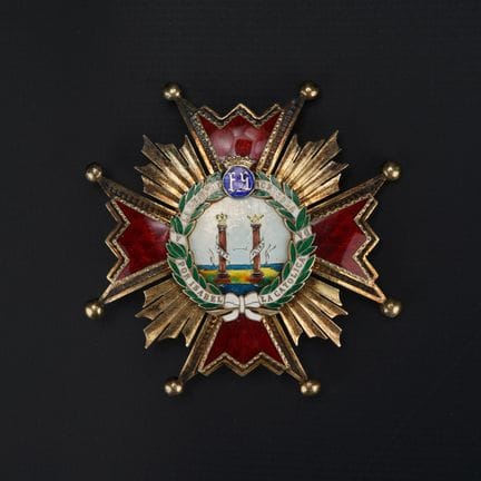 SPAIN, Order of Isabella the Catholic
Gilded metal