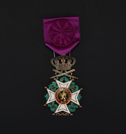 BELGIUM, Order of Leopold
Officer's Cross (Militar