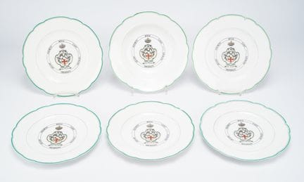 VERMEREN-COCHÉ, Brussels
Plates from the Great Roy
