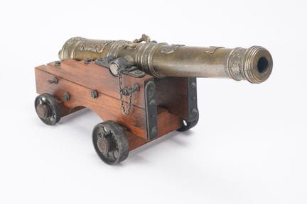 SPAIN, “EL TIGRE” naval cannon; the barrel is made