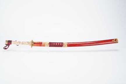 JAPAN, Katana, long sword, curved blade (Nagasa) w
