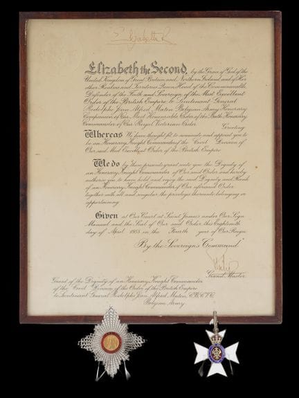 Great Britain
Order of the British Empire
Commande