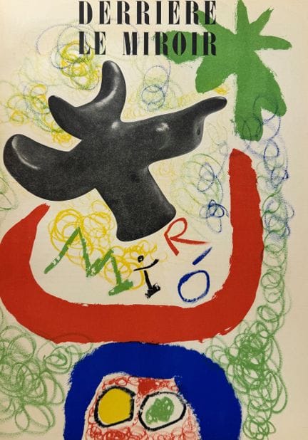 Joan MIRÓ. Detrás del espejo. Colección de 10 núme