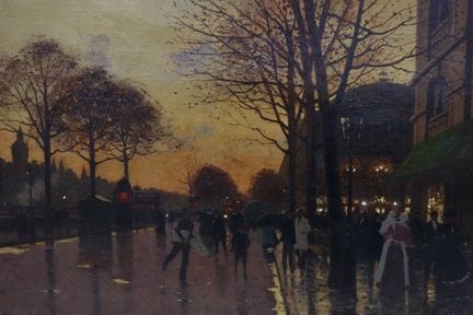 Marcel LEBRUN (1867-?)
Paris, les quais, le théatr