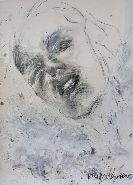 Philippe PASQUA (né en 1965)
Visage féminin
Techni