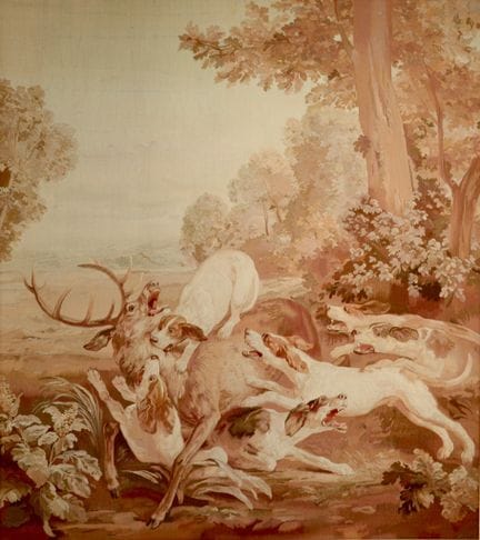 D'après Jean Baptiste OUDRY (Paris1686- Beauvais 1