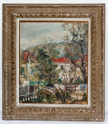 Clairval
"Meudon"
Huile sur toile signée en bas à 