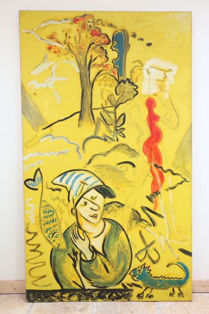 José Louis DAROCHA (1945-2016)
«Son poisson»
Huile