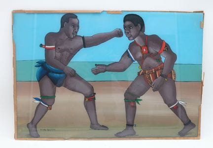 Mor GUEYE (né en 1929)
Lutte sénégalaise
Technique