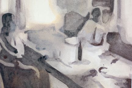 Örjan WIKSTRÖM (né en 1948)
Scène d’intérieur, le 