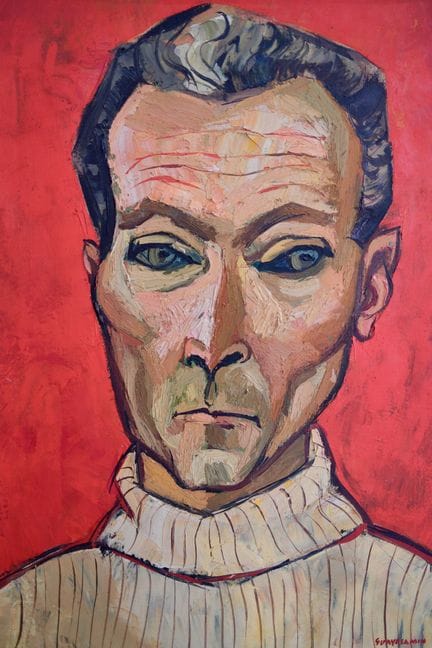 Oswaldo GUAYASAMIN (1919-1999)
Portrait de Paul
Hu