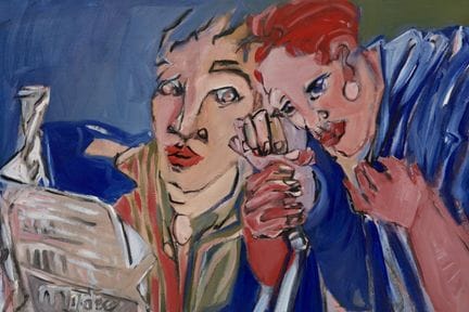 Loïc MADEC (né en 1957)
Dialogue La Rumeur
Acryliq