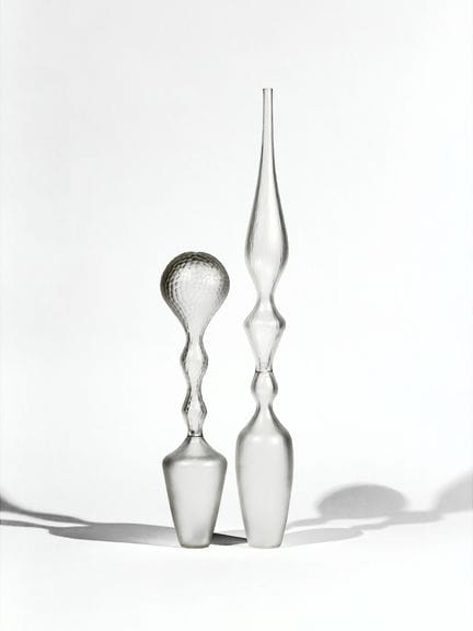 Léon BRACHET,
"Chaud Froid,"
Hand-blown glass, han