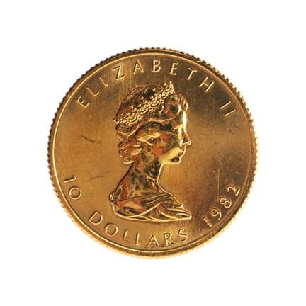 CANADA - ÉLISABETH II - 10 dollars « Maple Leaf »,