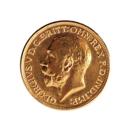 AFRIQUE DU SUD - GEORGE V - ½ souverain, 1925 SA -