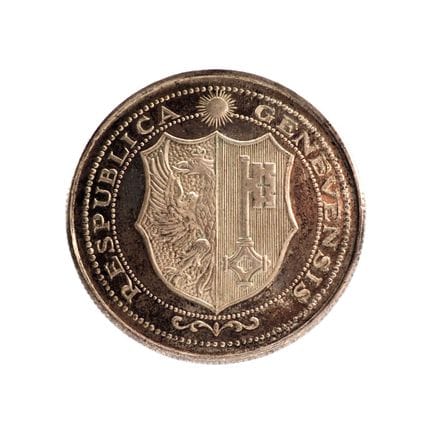SUISSE - CANTON DE GENÈVE - Médaille « Helvetia - 