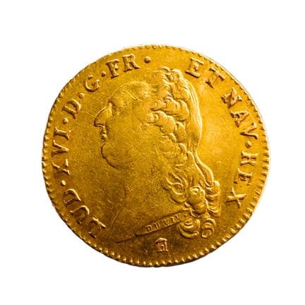 FRANCE - LOUIS XVI - Double louis d'or à la tête n