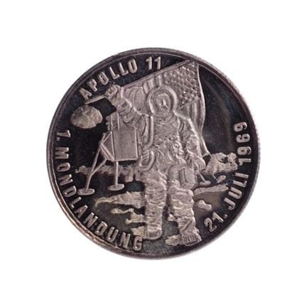 ÉMISSION PRIVÉE - APOLLO 11 - Médaille commémorati