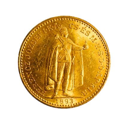 HONGRIE - FRANÇOIS-JOSEPH Ier - 20 korona, 1893 KB