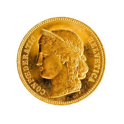 SUISSE - CONFÉDÉRATION HELVÉTIQUE - 20 francs Helv