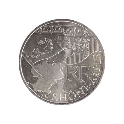 FRANCE - Ve RÉPUBLIQUE - 10 euros « Rhône-Alpes »,