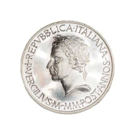ITALIE - RÉPUBLIQUE ITALIENNE - 500 Lire - Virgile