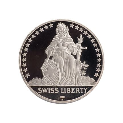 Médaille d'une once d'argent « Swiss Liberty-Taler