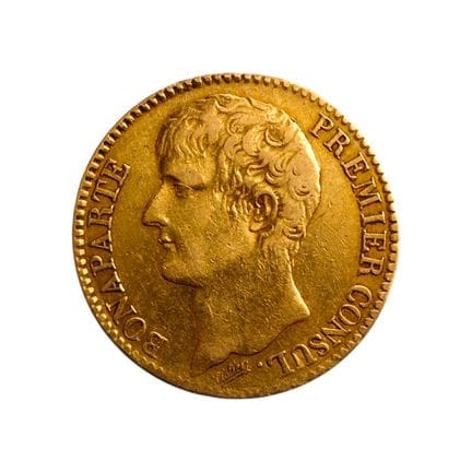 FRANCE - CONSULAT - 40 francs Bonaparte Premier co