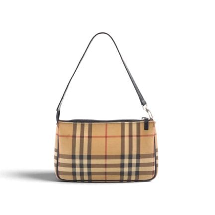 BURBERRY
Pochette Burberry con stampa tartan a qua