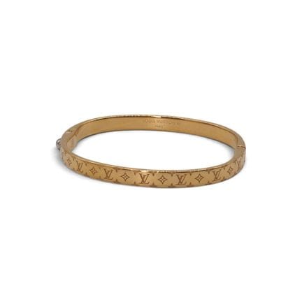 LOUIS VUITTON
Bracelet jonc PM avec monogram en mé