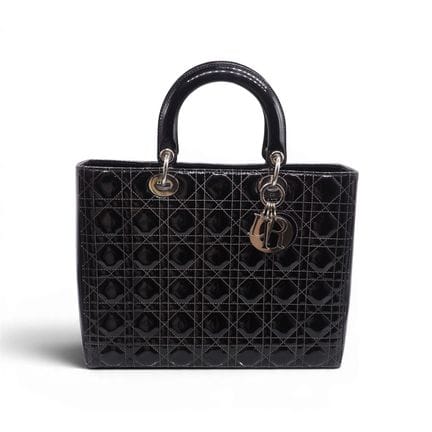 CHRISTIAN DIOR
Borsa Dior, modello "Lady Dior" in 