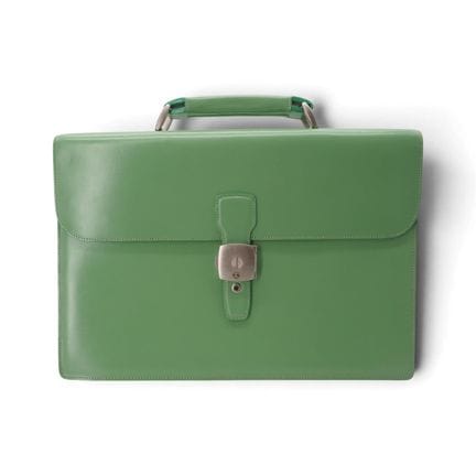 DUNHILL
Cartella Dunhill, in pelle liscia verde ac
