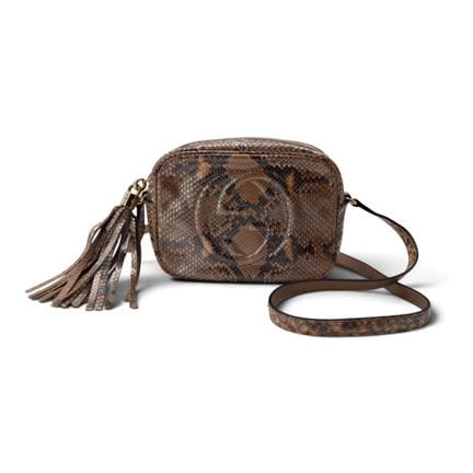 GUCCI
Sac Gucci, modèle "Soho Disco" petit en pyth