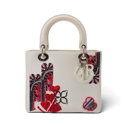 CHRISTIAN DIOR 
Sac à main Christian Dior, modèle 