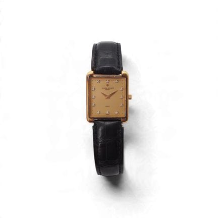 VACHERON CONSTANTIN
Rectangular watch with a quart