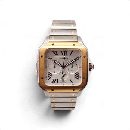 CARTIER
Santos de Cartier Chronograph watch, with 