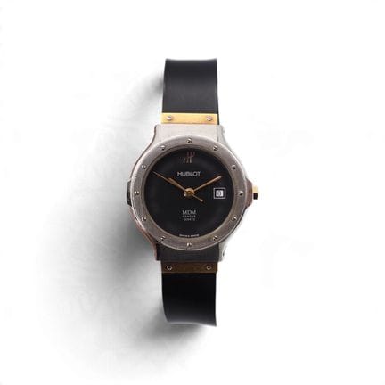 HUBLOT 
MDM Genève model watch, with quartz moveme