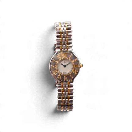 CARTIER
"Must 21" model watch with quartz movement