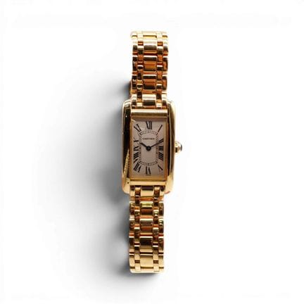 CARTIER
Tank Américaine watch, model 1710/1, with 