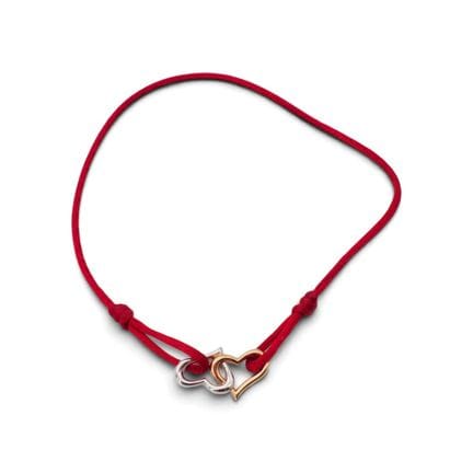 PIAGET
Bracelet Piaget, cordon en or blanc et or r