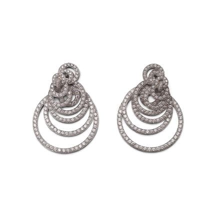 DE GRISOGONO 
Paire de boucles d'oreilles De Griso