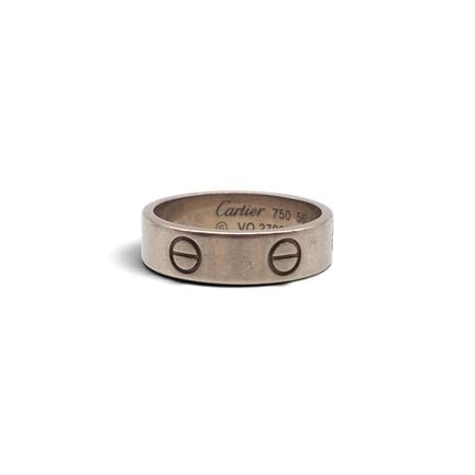 CARTIER
Bague Cartier, modèle ''Love'', en or blan