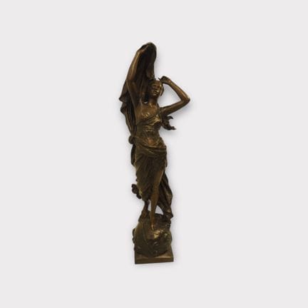 DROUOT EDOUARD (1859-1945)
Sculpture en bronze en 