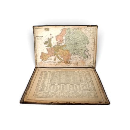 Calendrier des postes datant de l'année 1878, comp