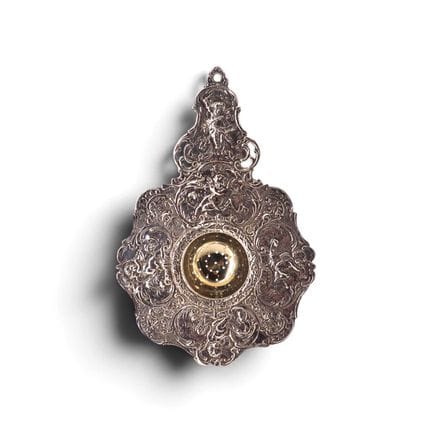 Passoire à thé en argent sterling 925/1000, à déco