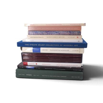 Ensemble comprenant 11 volumes de catalogues d'exp