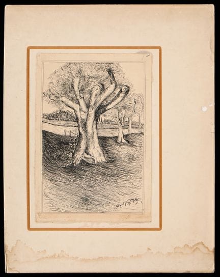 Ramkinkar Baij (Indien, 1906–1980) zugeschrieben. 