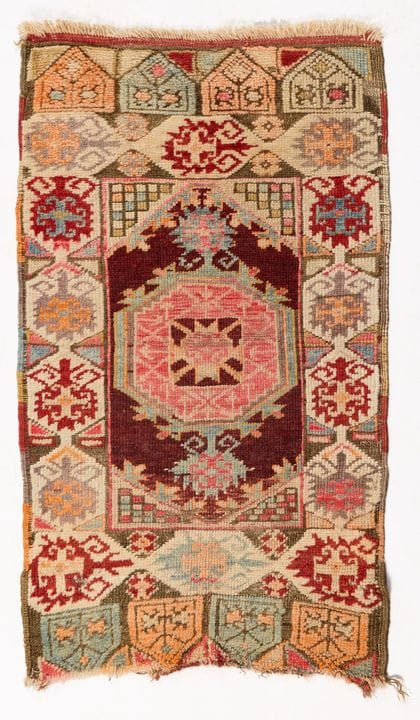 Türkischer oder anatolischer Stammes-Teppich vom T