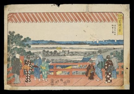 Utagawa Hiroshige (Japaner, 1797–1858). Holzschnit