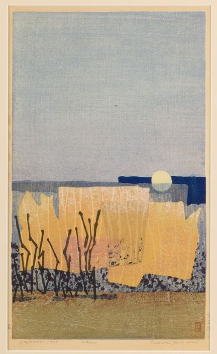 Hodaka Yoshida (Japaner, 1925–1995). Holzschnitt a